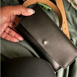 Kate Spade ♠️ Black Belt Bag